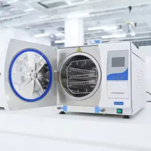 Biobase 23L Table Top Autoclave Class B Series open