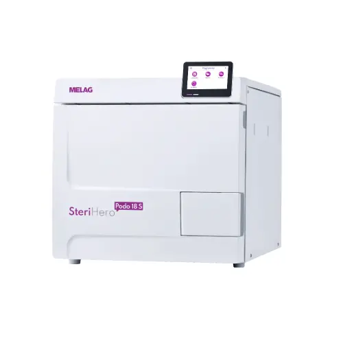 Class S 17L Autoclave Melag pro Line side view