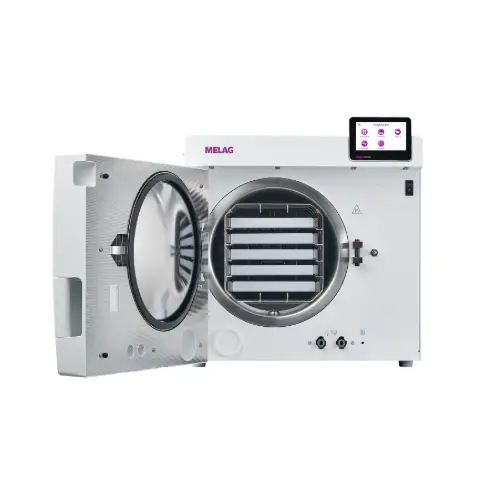 Class B 17L Podiatry autoclave open view