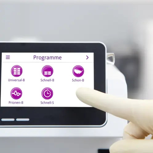 23L Class B veterinary 23L Autoclave Touchscreen