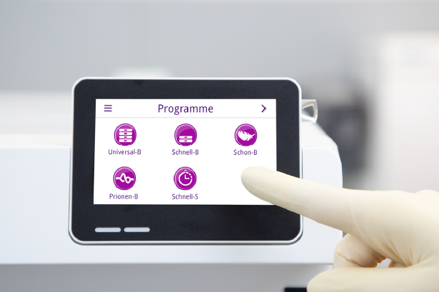 Melag 23L Autoclave Touch screen