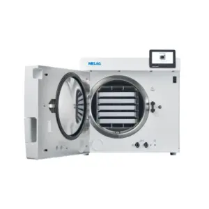 Class B 17L autoclave open view